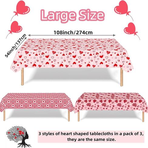 3 قطع من مفرش المائدة البلاستيكي لعيد الشكر، غطاء طاولة من أوراق القيقب الخريفي، مفارش طاولة مستطيلة للاستعمال مرة واحدة، مقاس كبير، 108 × 54 بوصة، ديكورات طاولة حصاد عيد الشكر in Kuwait