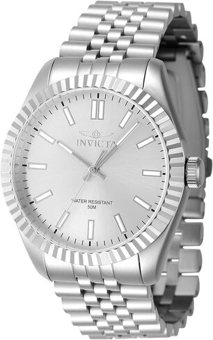 Invicta Specialty Men 43mm Stainless Steel Steel Silver dial PC21 Quartz in Saudi Arabia