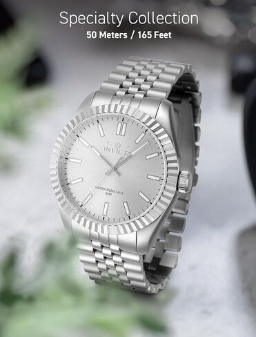 Invicta Specialty Men 43mm Stainless Steel Steel Silver dial PC21 Quartz in Saudi Arabia