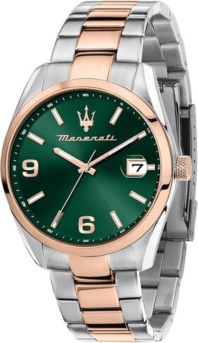 Maserati Limited Edition Men's Watch, Time, Date, Analogue, Steel Strap, ATTRAZIONE Collection - R8853151020 in Kuwait