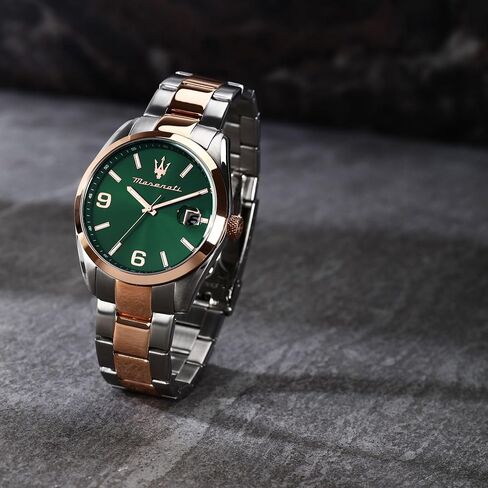 Maserati Limited Edition Men's Watch, Time, Date, Analogue, Steel Strap, ATTRAZIONE Collection - R8853151020 in Kuwait