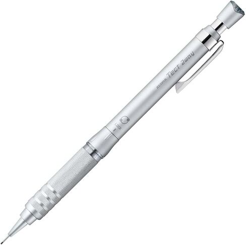 Zebra P-MA141-MW Tech 2-Way RO Mechanical Pencil 0.02 inches (0.5 mm) Metal White Knurling Model in Saudi Arabia