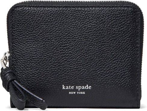kate spade new york Loop Pebbled Leather Small Zip Around Wallet in Saudi Arabia