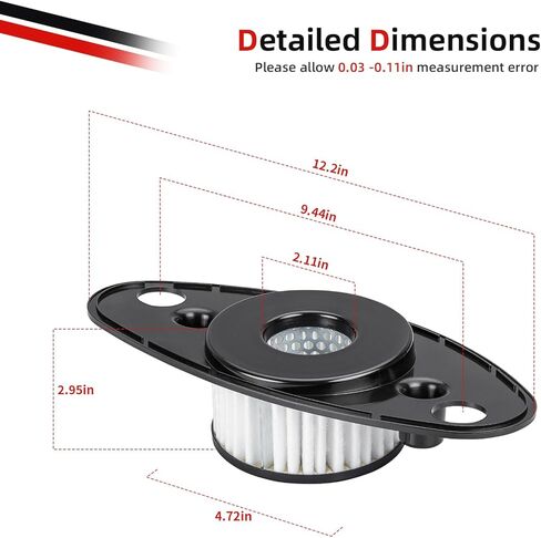 For Suzuki Intruder Volusia Boulevard 800 C50 VL800 K5/K6/K7/K8 2001-2009 Air Filter Assy 13780-41F20 in Kuwait