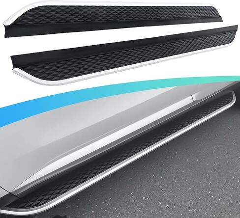 2Pcs Running Board Fits for GMC Acadia 2024 2025 Nerf Bars Side Steps (with Brackets&Installation Guides) No.8 in Kuwait