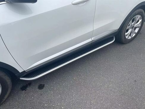 2Pcs Running Board Fits for GMC Acadia 2024 2025 Nerf Bars Side Steps (with Brackets&Installation Guides) No.8 in Kuwait