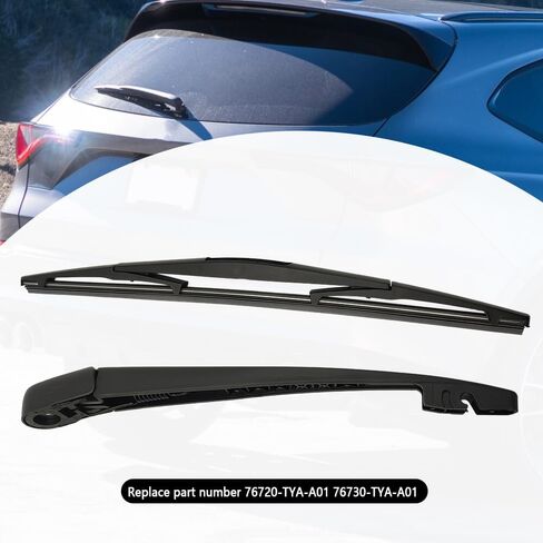 ذراع شفرة ممسحة الزجاج الأمامي الخلفي متوافق مع قاعدة Acura MDX SH-AWD Type S 2022-2025 استبدال 76720-TYA-A01 76730-TYA-A01 in Kuwait