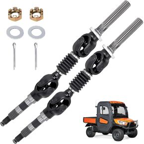 Left Right Rear Axles Set Compatible with 2004-2008 Kubota RTV900, 2007-2013 Kubota RTV1100, 2009-2016 Kubota RTV1140, Rear Shaft Replaces# K7711-12334 K7711-12330 in Kuwait