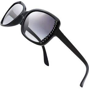 The Fresh Women's Square Jackie O Butterfly Fashion Rhinestones Sunglasses - Exquisite Packaging - FR19471 in Kuwait