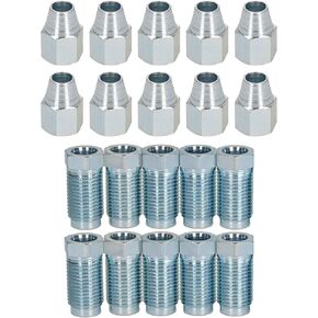 طويل 1/2 "x 20 UNF ذكر + أنثى تجهيزات أنابيب الفرامل الفولاذية لأنابيب 5/16" 20 قطعة in Kuwait