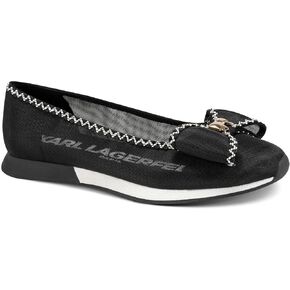 Karl Lagerfeld Womens Macklin Ballet Sneaker with Bow Detail in Saudi Arabia