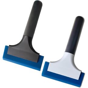 2 قطعة ممسحة صغيرة 5 بوصة شفرة ماء للسيارة والنافذة والمرايا والزجاج والباب الزجاجي للاستحمام وكونترتوب الحمام وحوض المطبخ in Kuwait