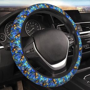 Cute Unicorns Rainbows Steering Wheel Cover 15 Inch Car Truck SUV Universal Steering Wheel Cover Durable Protector Car Accessories in Saudi Arabia