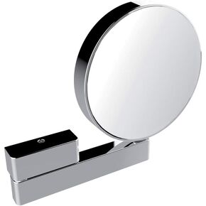 Emco 109500117 Round Cosmetic Mirror with Articulated Arm 3X and 7X Magnification on Both Sides in Saudi Arabia