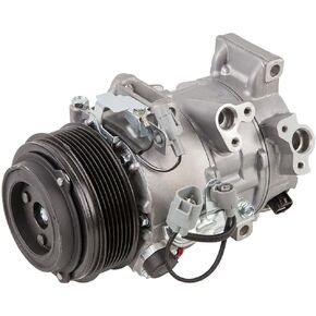 ضاغط التيار المتردد وقابض تكييف الهواء لسيارة Toyota Camry V6 & Avalon يستبدل 6SBU16 7-Groove مع قابس مثلث - BuyAutoParts 60-01916NA NEW in Kuwait