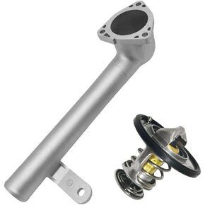 Coolant Water Outlet with Thermostat Kit Fit for Lexus RX330 2004-2006 Fit for Sienna 2004-2006, Replace 163210A040 90916-A3003 902-5123XD 90916-03129 in Kuwait