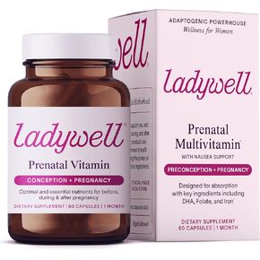 Prenatal Multivitamin | Conception, Pregnancy & Postpartum | Key Ingredients Including DHA, Folate & Iron | Expertly-Formulated & Tested | Designed for Absorption with Nausea Support, 60 Ct in Saudi Arabia
