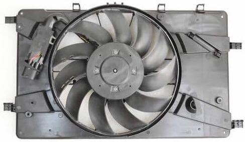 Go-Parts - لـ 2013-2017 Buick Verano مجموعة مروحة تبريد الرادياتير سيدان بديلة 13267631 GM3115279 2014 2015 2016 in Saudi Arabia