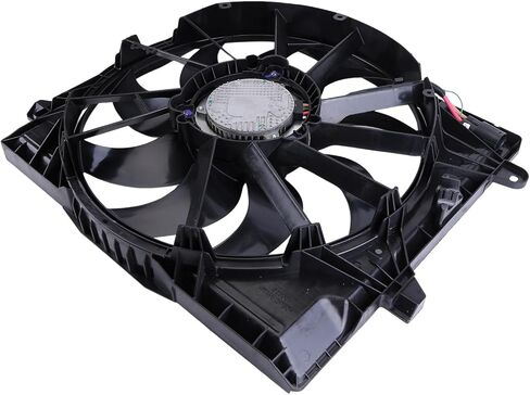 Radiator Cooling Fan Assembly 68272755AD Engine Cooling Fans Compatible for Jeep Wrangler 2019-2022 for Gladiator 3.0L 3.6L 2.0L 6.4L Engine 2020-2021 in Kuwait