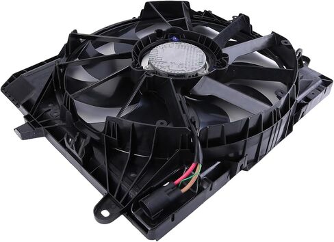 Radiator Cooling Fan Assembly 68272755AD Engine Cooling Fans Compatible for Jeep Wrangler 2019-2022 for Gladiator 3.0L 3.6L 2.0L 6.4L Engine 2020-2021 in Kuwait