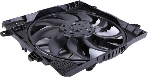 Radiator Cooling Fan Assembly 68272755AD Engine Cooling Fans Compatible for Jeep Wrangler 2019-2022 for Gladiator 3.0L 3.6L 2.0L 6.4L Engine 2020-2021 in Kuwait
