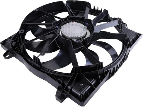 Radiator Cooling Fan Assembly 68272755AD Engine Cooling Fans Compatible for Jeep Wrangler 2019-2022 for Gladiator 3.0L 3.6L 2.0L 6.4L Engine 2020-2021 in Kuwait
