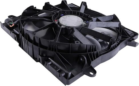 Radiator Cooling Fan Assembly 68272755AD Engine Cooling Fans Compatible for Jeep Wrangler 2019-2022 for Gladiator 3.0L 3.6L 2.0L 6.4L Engine 2020-2021 in Kuwait
