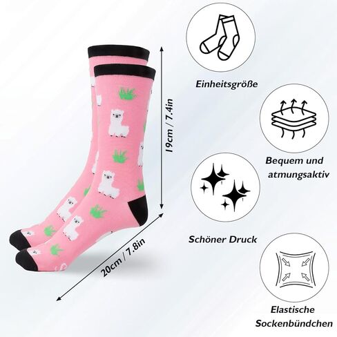 Llama Gifts for Women and Girls Cute Funny Llamas Lovers Themed Accessories Socks Presents Christmas Stocking Stuffers Birthday Xmas White Elephant Galentines Graduation Valentines Day Gifts in Saudi Arabia