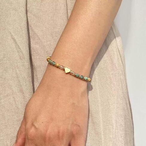 هدية حشو سلة عيد الفصح لسوارها العلاجي الملهم للنساء، احصل على الشفاء العاجل، حشو بيض عيد الفصح أساسيات عيد الميلاد المعمودية وعيد الميلاد والفراولة والكوارتز واليشب الفيروزي وأم مع رسالة in Kuwait