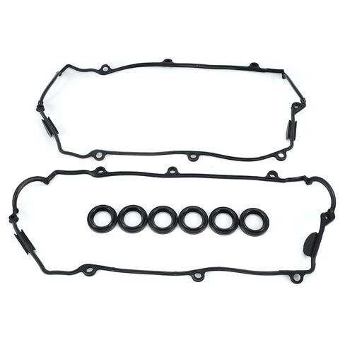 MPLUS VS50640R Engine Valve Cover Gasket Set Replace for Hyundai 2001-2004 Santa Fe 2.7L, 2002-2004 Sonata 2.7L, for Kia 2002-2004 Magentis 2.7L, 2001 Magentis Optima 2.5L, 2002-2004 Optima 2.7L in Saudi Arabia