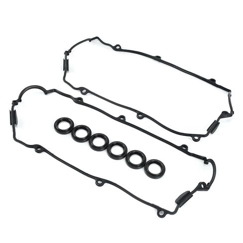 MPLUS VS50640R Engine Valve Cover Gasket Set Replace for Hyundai 2001-2004 Santa Fe 2.7L, 2002-2004 Sonata 2.7L, for Kia 2002-2004 Magentis 2.7L, 2001 Magentis Optima 2.5L, 2002-2004 Optima 2.7L in Saudi Arabia