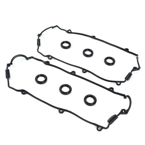 MPLUS VS50640R Engine Valve Cover Gasket Set Replace for Hyundai 2001-2004 Santa Fe 2.7L, 2002-2004 Sonata 2.7L, for Kia 2002-2004 Magentis 2.7L, 2001 Magentis Optima 2.5L, 2002-2004 Optima 2.7L in Saudi Arabia