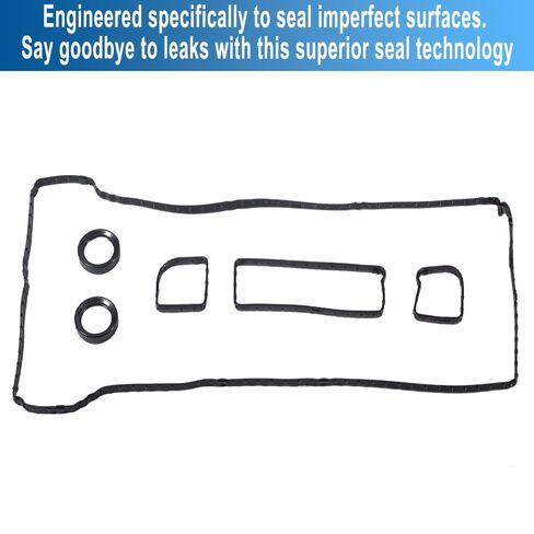 VS50877R Valve Cover Gasket Set Compatible with Ford Focus 2.0L 2012-2018 & Ford EcoSport 2.0L 2018-2022 | Replacement for Focus S/SE/SEL/Titanium/ST/Trend/Ambiente, EcoSport S/SE/SES/Titanium/Trend in Saudi Arabia