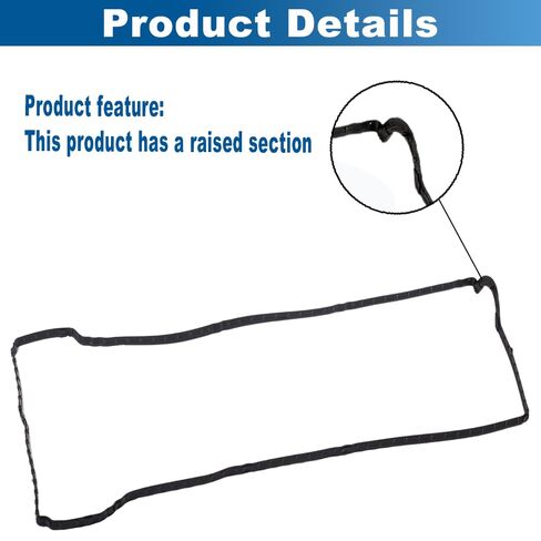 VS50877R Valve Cover Gasket Set Compatible with Ford Focus 2.0L 2012-2018 & Ford EcoSport 2.0L 2018-2022 | Replacement for Focus S/SE/SEL/Titanium/ST/Trend/Ambiente, EcoSport S/SE/SES/Titanium/Trend in Saudi Arabia