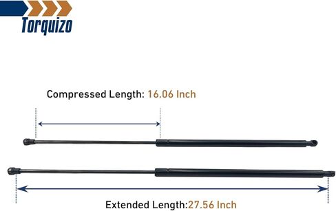 قطعتان من غطاء المحرك الأمامي يدعم مخمدات دعامات زنبركات الغاز للصدمات المتوافقة مع غطاء محرك السيارة سيدان 4 أبواب 2007-2012 لكزس ES350، يستبدل OE# 534400W131، SG129034، 534500W101، 534400W130 in Kuwait