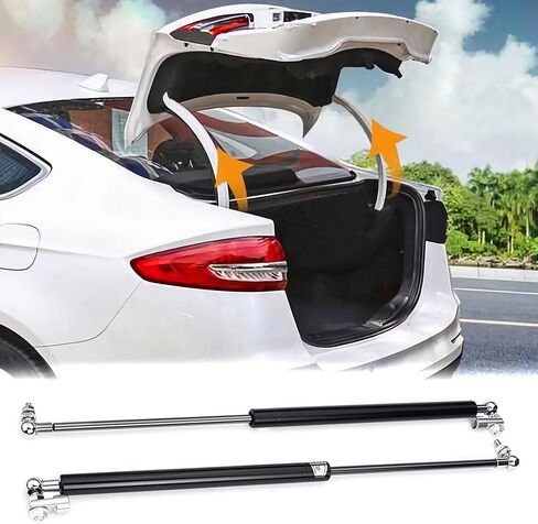 2Pcs Rear Trunk Tailgate Hydraulic Gas Charged Shock Assist Accessories Spring Prop Rod Lift Arm Struts Bar Support Kits Fit for Ford Fusion MK5 2013 2014 2015 2016 2017 2018 2019 2020 2021 in Kuwait