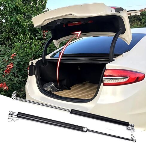 2Pcs Rear Trunk Tailgate Hydraulic Gas Charged Shock Assist Accessories Spring Prop Rod Lift Arm Struts Bar Support Kits Fit for Ford Fusion MK5 2013 2014 2015 2016 2017 2018 2019 2020 2021 in Kuwait