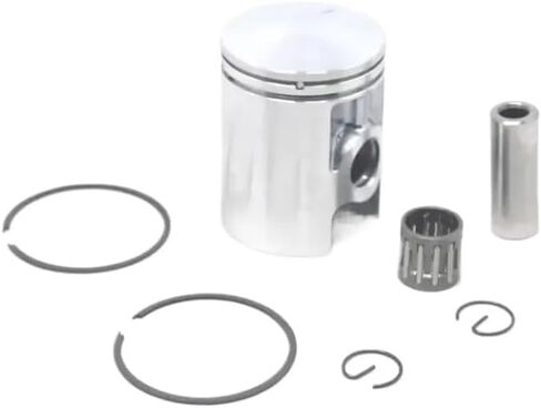 Piston Ring Bearing Gasket Kit 39MM 12MM Compatible With Husky Malaguiti LEM 50CC AC Franco Morini S5E S5N S6E(Only Gasket) in Saudi Arabia