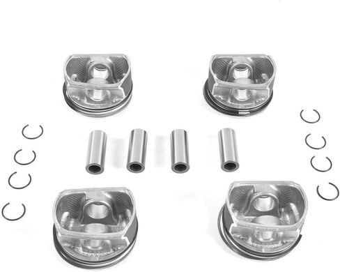 4 Piece 11257566019 77 Mm Piston Ring Compatible With 06 16 R55 R61 N14 TURBO Cooper Countryman Easy Install Engines Components Pistons in Saudi Arabia