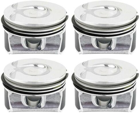 Piston And Ring Set 11257566019 STD 77mm Compatible With 2006-2016 R55-R61 N14 TURBO Cooper Countryman 1598 CC 16V Engine in Saudi Arabia