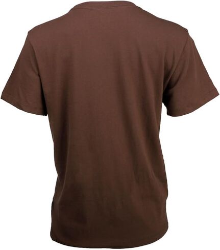 PUMA Womens Upfront Line Crew Neck Short Sleeve Casual Tops Casual - Brown in Saudi Arabia