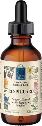 Wise Woman Herbals - RespiGuard Glycerite Compound - 2 Oz - Supports Respiratory Tract and Immune System Response, Natural and Alcohol-Free in Kuwait