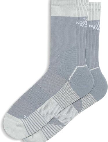The North Face Trail Run Crew Sock - Breathable Stretchy Socks for Men & Women, Light Padding, Asymmetrical Toe Box in Saudi Arabia