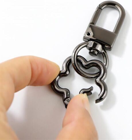 2pcs Double Opening Metal Lobster Buckle Snap Hook, with Flower spring buckle for DIY Crafts, Jewelry Clasps, Lanyard Making in Saudi Arabia