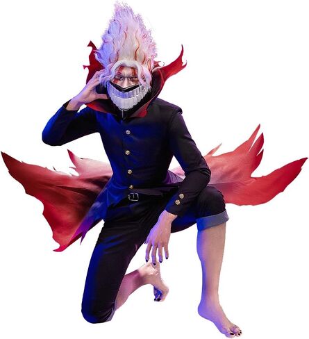 KIRA KIRA Okarun Cosplay with Mask Upgraded Doki-SR Dandadan Takakura Ken Okarun Cosplay Costume for Halloween in Saudi Arabia
