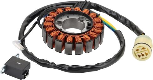 GOOFIT Motorcycle Magneto Stator Coil Replacement for TRX400 Rancher 400 AT GPScape 2004-2007 TRX400FA FourTrax 400 AT 2004-2007 31120-HN7-000 31120-HN7-003 in Saudi Arabia