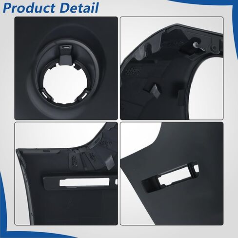 WFLNHB Plastic Front Bumper Cover with Fog Light Holes Primered Replacement for Challenger 2015-2023 68258730AB CH1000A20 in Saudi Arabia