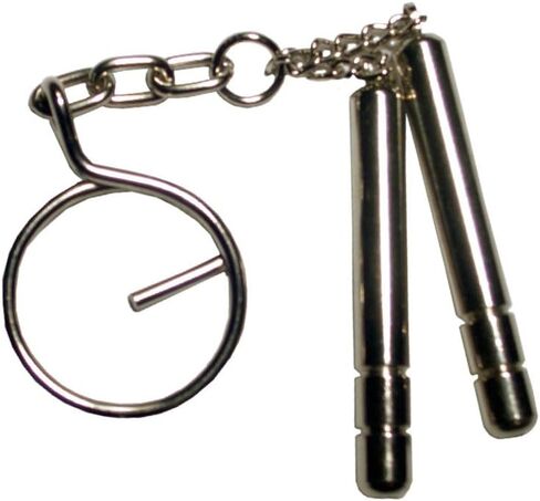 Tiger Claw Keychain - Mini Round Nunchaku Keychain in Saudi Arabia