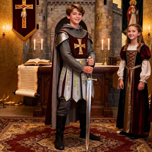 6 Pcs Armor of God Crafts Kit Belt 20inch DIY Belts for Kids Christian Bible Religious Sunday School Crafts with Elastic Ropes for Home School Classroom Activity Party Decoration in Kuwait