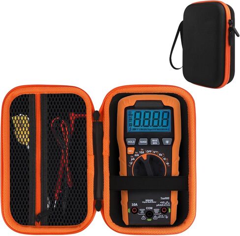 حافظة صلبة متعددة العدادات لجهاز Klein Tools MM400 / MM325 / MM300، متوافقة مع مجموعة الاختبار الكهربائية 69149P من Klein Tools، صندوق تخزين واقي محمول (الجراب فقط) in Kuwait